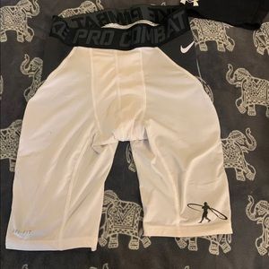Nike compression shorts